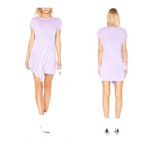 $178 NEW Current Elliott Pacific Ave Orchid Petal Purple T-Shirt Dress S Small 1